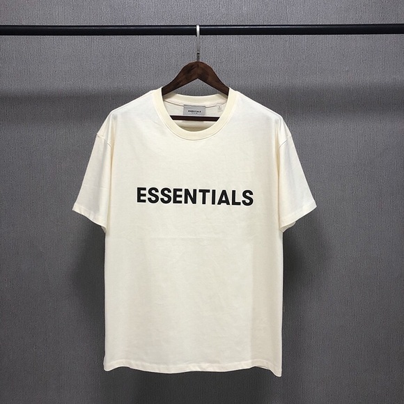 essentials t shirt beige